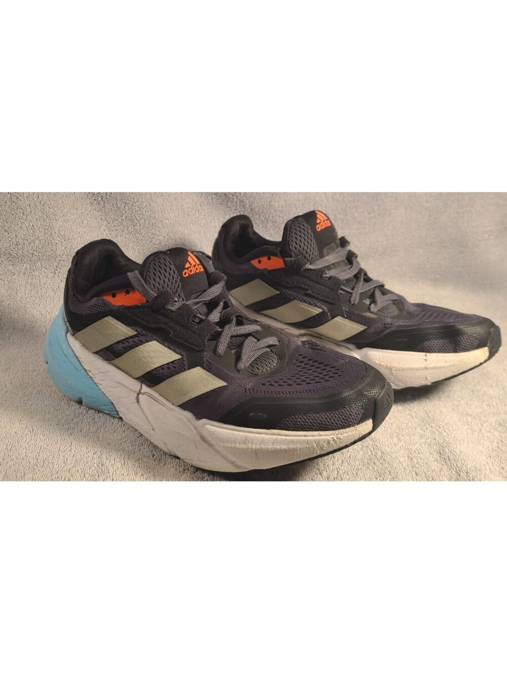 Adidas Women's Adistar Shoes Sneakers Grey Six/Sandy Beige Met H01166 Size 10